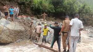 Cloud burst in Bageshwar 